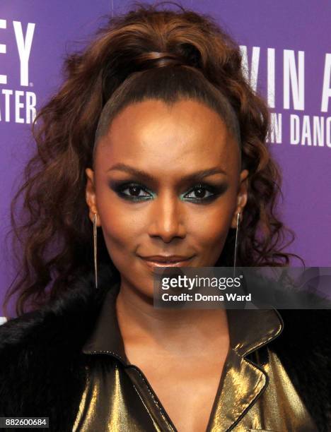 Janet Mock attends Alvin Ailey's 2017 Opening Night Gala at New York City Center on November 29, 2017 in New York City.