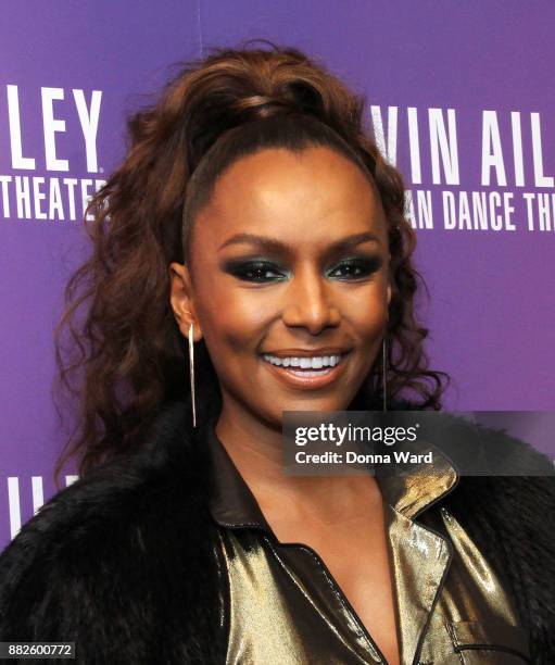 Janet Mock attends Alvin Ailey's 2017 Opening Night Gala at New York City Center on November 29, 2017 in New York City.