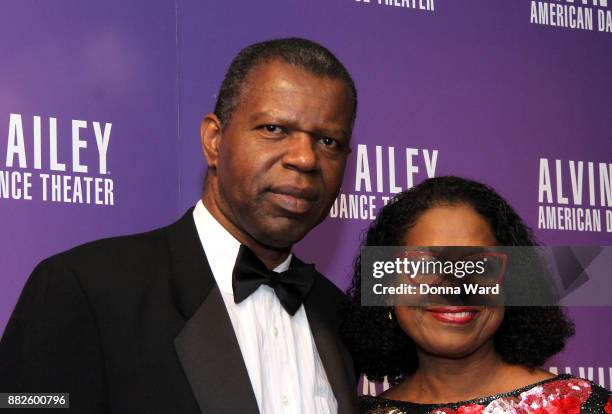 Howard Bradnock and Paulette Bradnock attend Alvin Ailey's 2017 Opening Night Gala at New York City Center on November 29, 2017 in New York City.