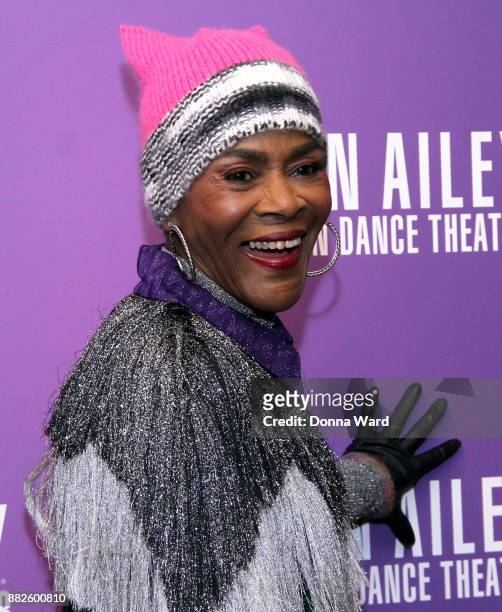 Cicely Tyson attends Alvin Ailey's 2017 Opening Night Gala at New York City Center on November 29, 2017 in New York City.