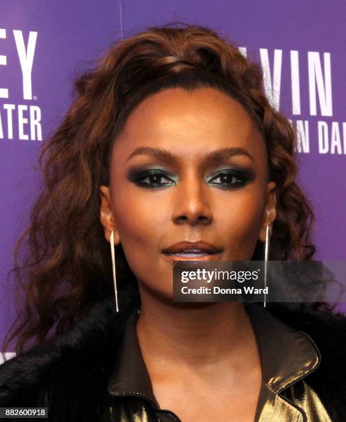 Janet Mock attends Alvin Ailey's 2017 Opening Night Gala at New York City Center on November 29, 2017 in New York City.