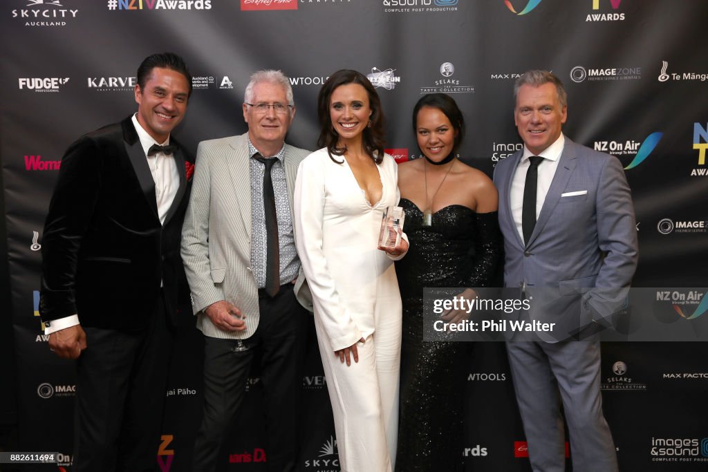 The New Zealand Television Awards 2017 - Media Wall