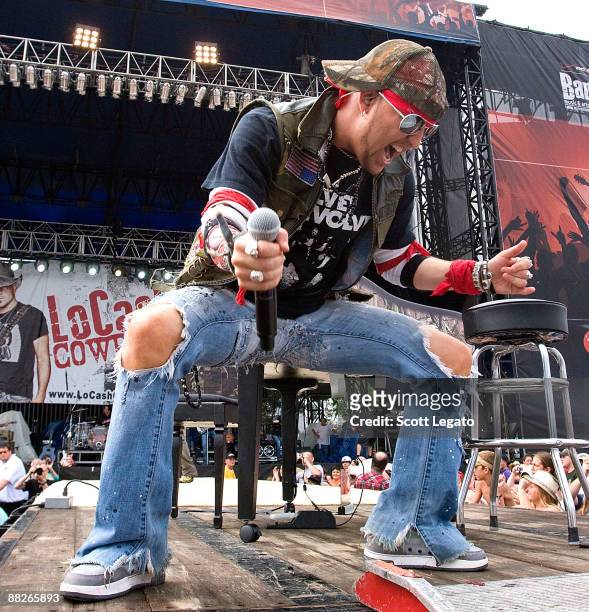 Preston Brust of LoCash Cowboys performs during the 2009 BamaJam Music and Arts Festival on June 5, 2009 in Enterprise, Alabama.