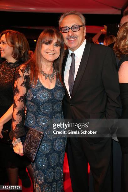Wolfgang Stumph and his wife Christine Stumph during the Bambi Awards 2017 at Stage Theater on November 16, 2017 in Berlin, Germany.