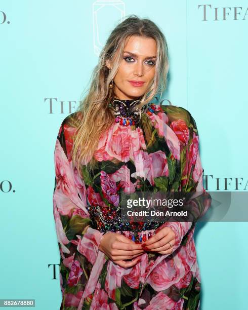 Cheyenne Tozzi attends the Tiffany & Co Tiffany Fragrance Launch on November 30, 2017 in Sydney, Australia.