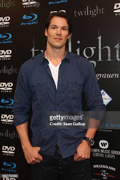 Actor Daniel Cudmore attends the Twilight fan party at E-Werk on June 6, 2009 in Berlin, Germany.
