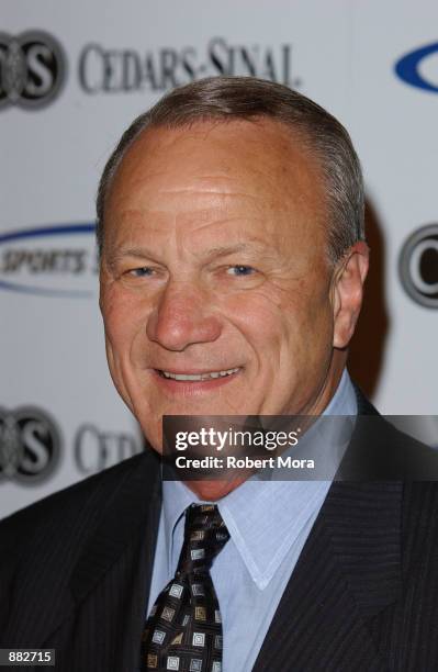 Former NFL and NCAA coach Barry Switzer attends the 17th Annual Sports Spectacular at the Century Plaza Hotel on June 30, 2002 in Century City,...