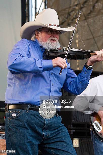 Charlie Daniels of Blackberry Smoke performs during the 2009 BamaJam Music and Arts Festival on June 5, 2009 in Enterprise, Alabama.