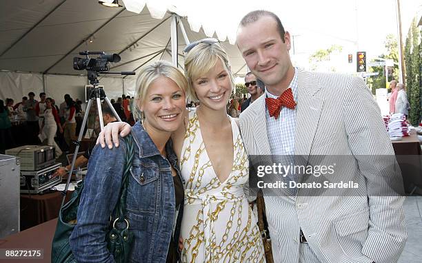 Carni Warren Scott, Ashley Scott and Zachary Scott