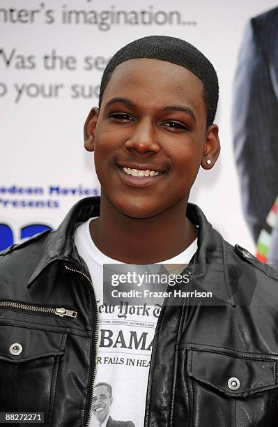 Actor Kwame Boateng arrives at the Premiere Of Paramount Pictures & Nickelodeon's "Imagine That" at Paramount Theater on the Paramount Studios lot on...