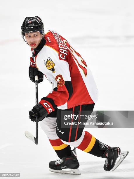 Ivan Chekhovich of the Baie-Comeau Drakkar skates against the Blainville-Boisbriand Armada during the QMJHL game at Centre d'Excellence Sports...