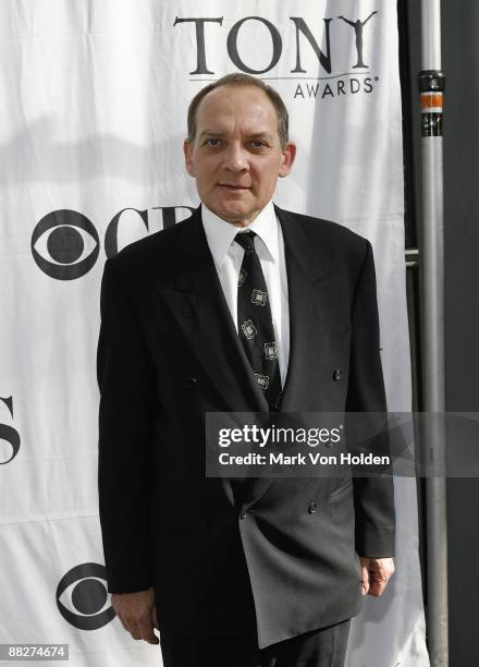 Actor Zach Grenier attends the Tony Eve Cocktail Party on the eve of the 63rd Annual Tony Awards at Montenapo Restaurant on June 6, 2009 in New York...