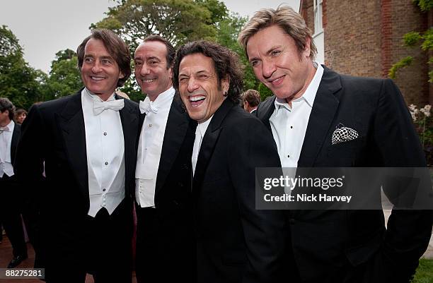 Tim Jeffries, Robert Hanson, Stephen Webster and Simon Le Bon arrive at the Fourth Annual Fundraising Gala Dinner for the Raisa Gorbachev Foundation...