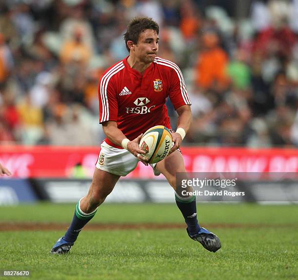 Harry Ellis of the Lions runs with the ball during the match between the Cheetahs and the British and Irish Lions on their 2009 tour of South Africa...