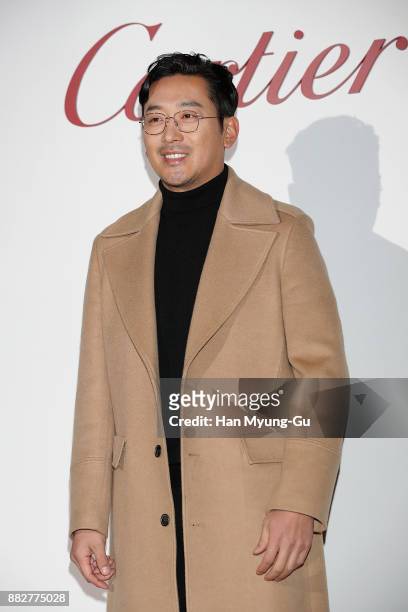 Actor Ha Jung-Woo attends the Cartier photocall on November 30, 2017 in Seoul, South Korea.