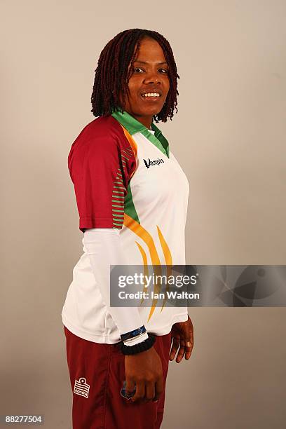 Juliana Nero of West Indies poses for a portrait prior to the ICC Womens World Twenty20 at Holiday Inn Express on June 7, 2009 in Taunton, England.