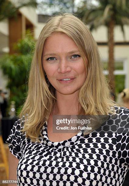 Jodie Kidd attends the second day of 'Polo in The Park' at The Hurlingham Club on June 6, 2009 in London, England.