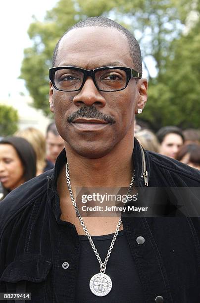 Actor Eddie Murphy arrives at the Los Angeles premiere of "Imagine That" at the Paramount Theater on the Paramount Studios lot on June 6, 2009 in Los...