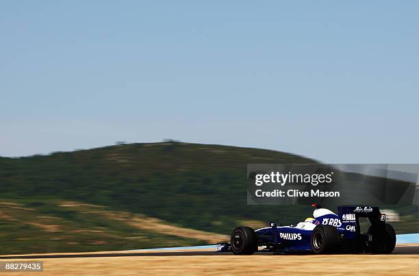 Nico Rosberg of Germany and Williams drives during the Turkish Formula One Grand Prix at Istanbul Park on June 7 in Istanbul, Turkey.