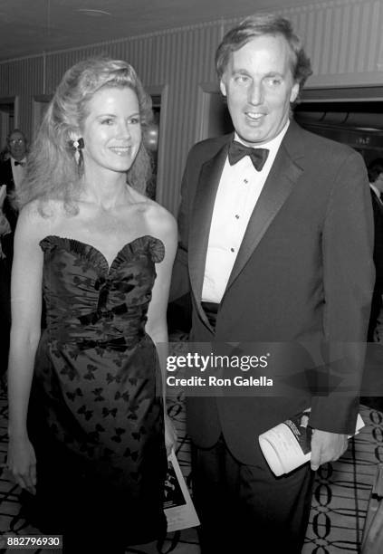 Blaine Trump and Robert Trump attend New York Hospital Gala Benefit on September 28, 1987 at the Waldorf Hotel in New York City.