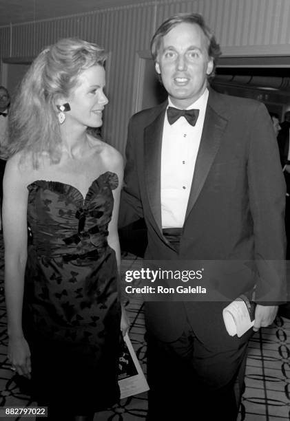 Blaine Trump and Robert Trump attend New York Hospital Gala Benefit on September 28, 1987 at the Waldorf Hotel in New York City.