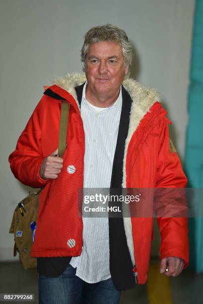 James May seen at the ITV Studios on November 30, 2017 in London, England.