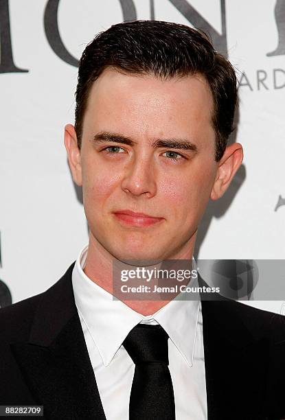 Actor Colin Hanks attends the 63rd Annual Tony Awards at Radio City Music Hall on June 7, 2009 in New York City.