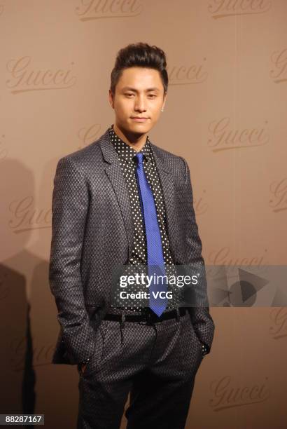 Chen Kun attends the opening ceremony of Gucci's Jinying store on June 6, 2009 in Shanghai, China.