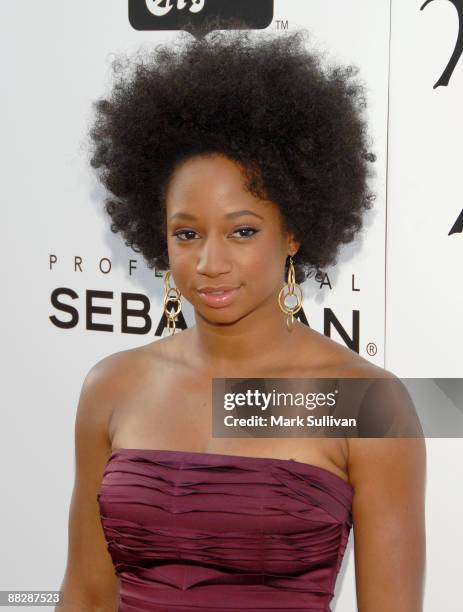 Actress Monique Coleman arrives at Hollywood Life�s 11th Annual Young Hollywood Awards at The Eli and Edythe Broad Stage on June 7, 2009 in Santa...