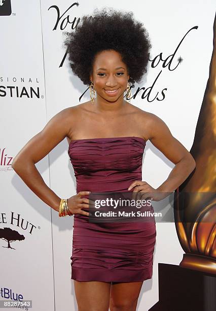 Actress Monique Coleman arrives at Hollywood Life�s 11th Annual Young Hollywood Awards at The Eli and Edythe Broad Stage on June 7, 2009 in Santa...