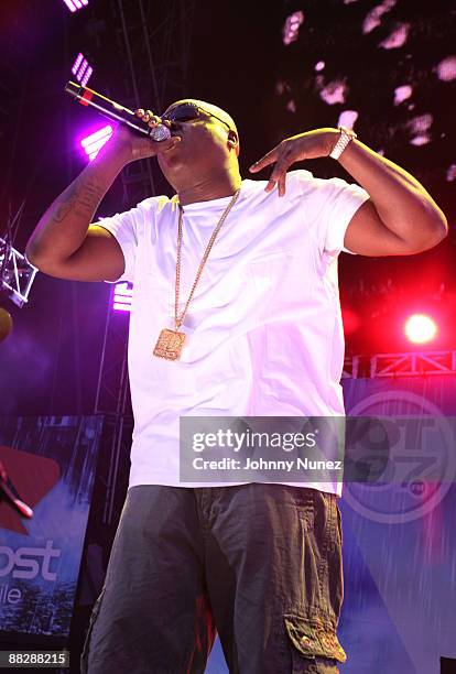 Jadakiss performs during HOT 97 Summer Jam 2009 at Giants Stadium on June 7, 2009 in East Rutherford, New Jersey.