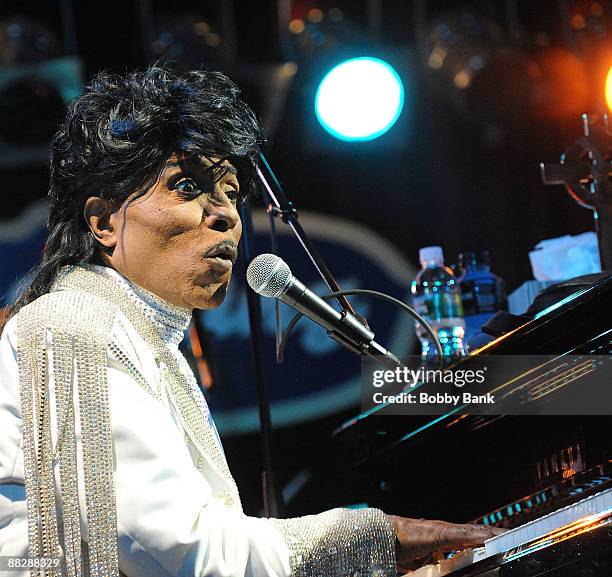 Little Richard performs at B.B. King Blues Club & Grill on June 7, 2009 in New York City.