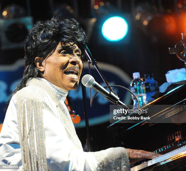 Little Richard performs at B.B. King Blues Club & Grill on June 7, 2009 in New York City.