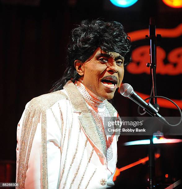 Little Richard performs at B.B. King Blues Club & Grill on June 7, 2009 in New York City.