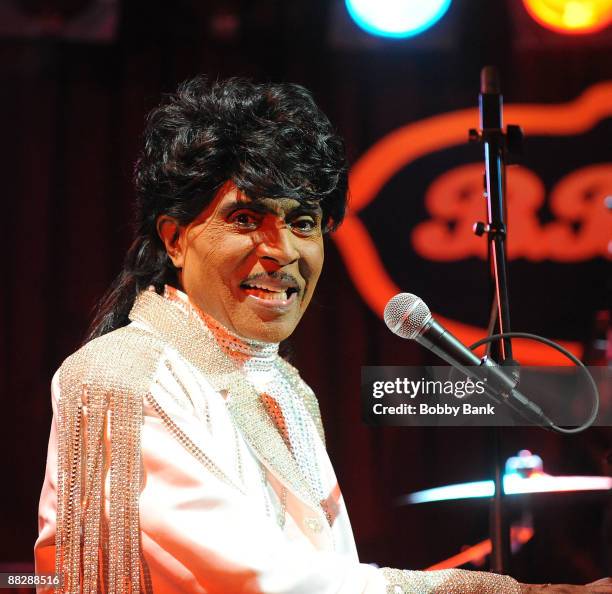 Little Richard performs at B.B. King Blues Club & Grill on June 7, 2009 in New York City.