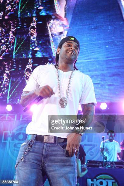 Jim Jones performs during HOT 97 Summer Jam 2009 at Giants Stadium on June 7, 2009 in East Rutherford, New Jersey.