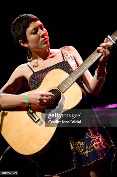 Alela Diane performs on stage on day 3 of Primavera Sound at Parc Del Forum on May 30, 2009 in Barcelona, Spain.