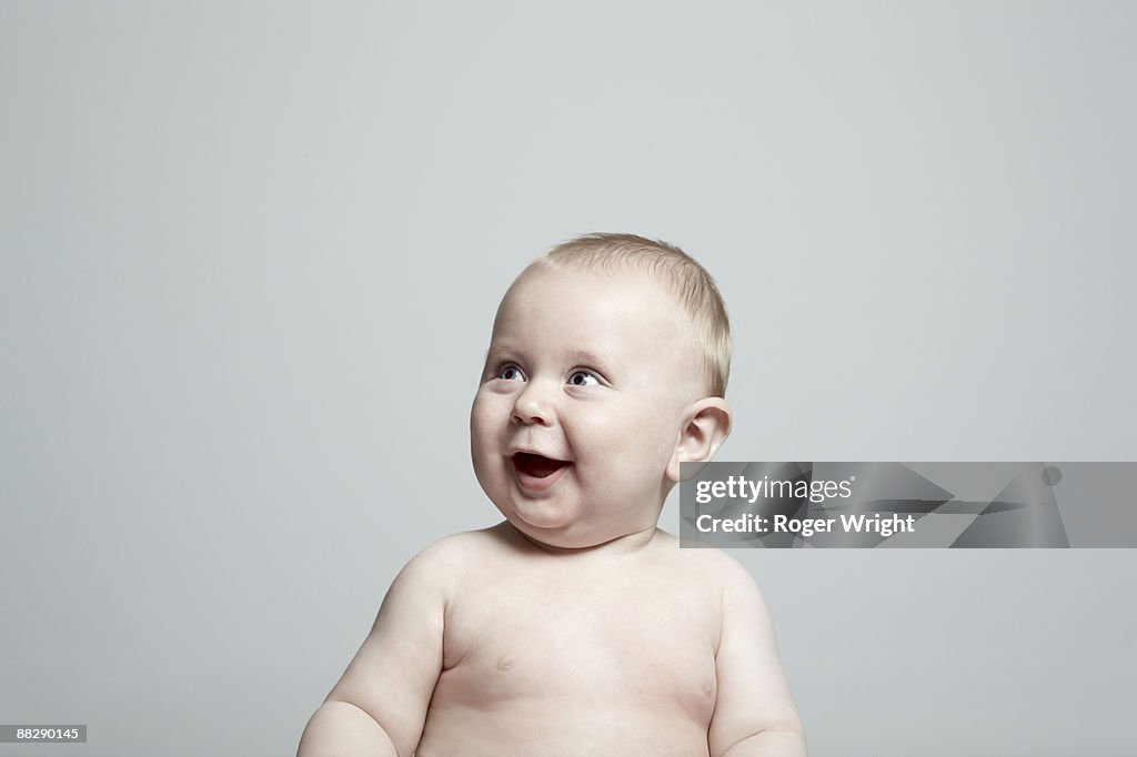 Baby Boy Laughing