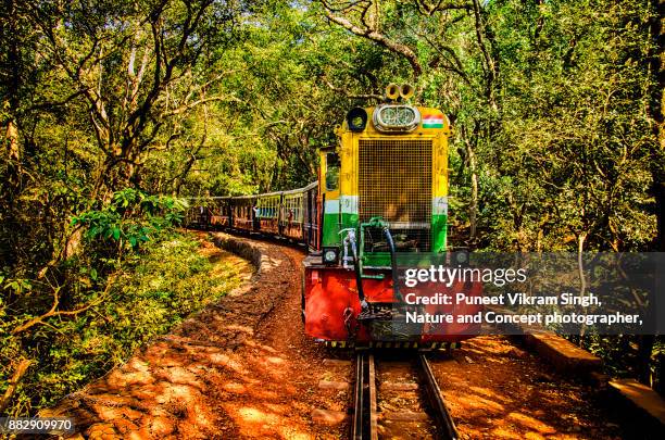 matheran hill - miniature train stock pictures, royalty-free photos & images