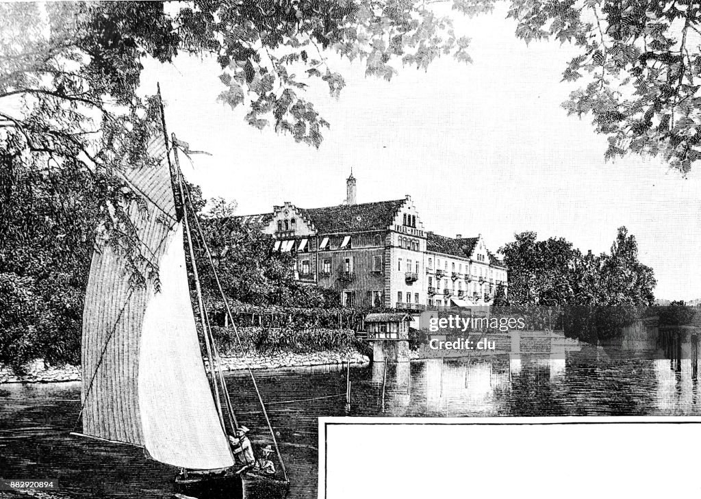 The island hotel in constance