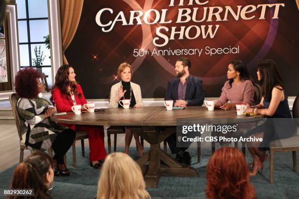 Television icon Carol Burnett discusses her new CBS special "THE CAROL BURNETT 50TH ANNIVERSARY SPECIAL on "The Talk," Tuesday November 28, 2017 on...