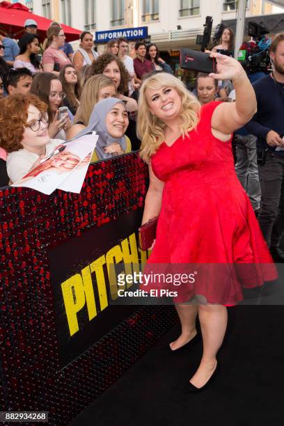Rebel WIlson arrives ahead of the Australian Premiere of Pitch Perfect 3 on November 29, 2017 in Sydney, Australia.