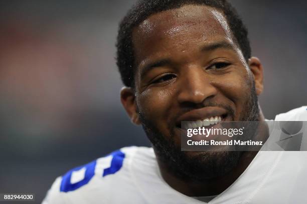 Alfred Morris of the Dallas Cowboys at AT&T Stadium on November 5, 2017 in Arlington, Texas.