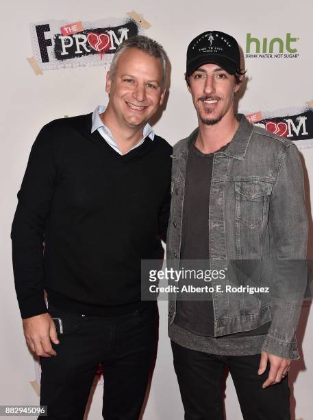 Producer Scott Prisand and actor Eric Balfour attend the premiere Of Orchard And Fine Brothers Entertainment's "F*&% The Prom" at ArcLight Hollywood...