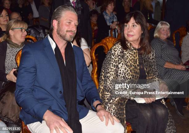 Timothy McKeague and Carmen Martinez Bordiu attend the presentation of the book 'Carmen' by Nieves Herrero, the biography of the dictator Francisco...