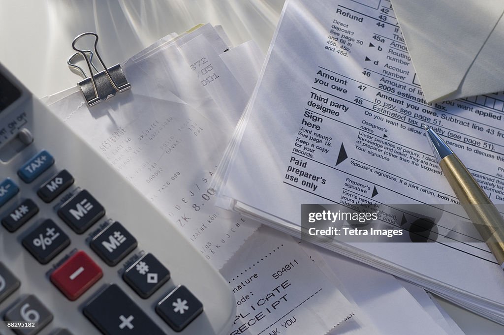 Tax forms and accounting tools