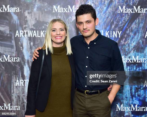 Guest and Guest attend the 2017 ARTWALK NY Benefiting Coalition for the Homeless at Spring Studios on November 29, 2017 in New York City.