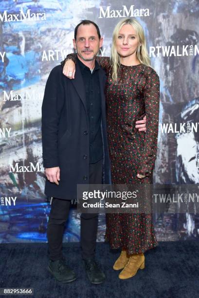 Eric Brown and Laura Brown attend the 2017 ARTWALK NY Benefiting Coalition for the Homeless at Spring Studios on November 29, 2017 in New York City.
