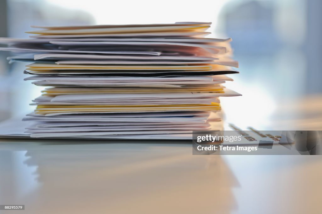Stack of mail