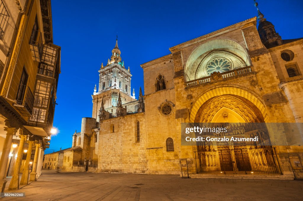 Burgo de Osma village in Soria Spain